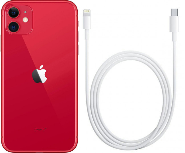 Apple iPhone 11 256GB Dual Sim Product Red (MWNH2)